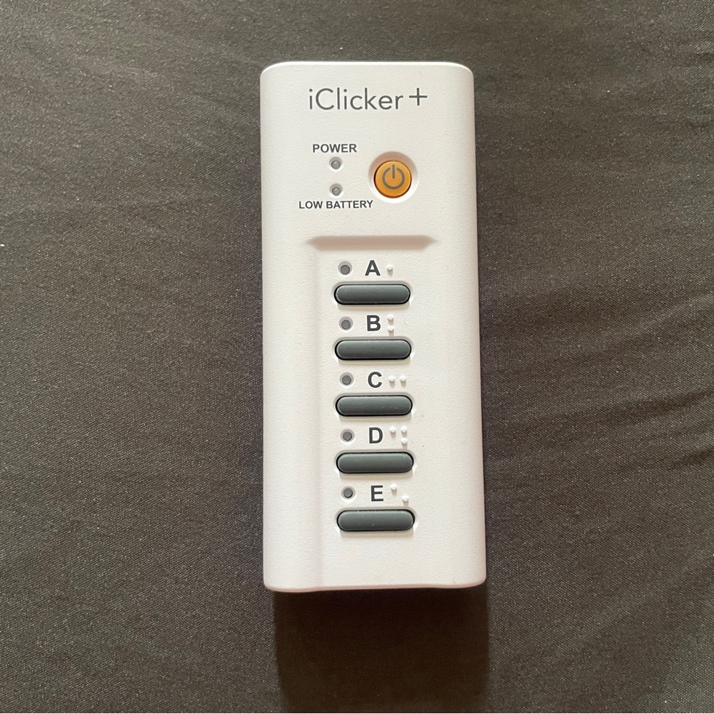 iClicker+ ($2 if bundled!)